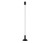 Lampa sufitowa wisząca Industrialna Loft HERMANOS C BLACK 8192 NOWODVORSKI Lighting GU10 nowoczesna oprawa oświetleniowa metal żyrandol czarny czarna pojedynczy zwis Inspiracje Premium