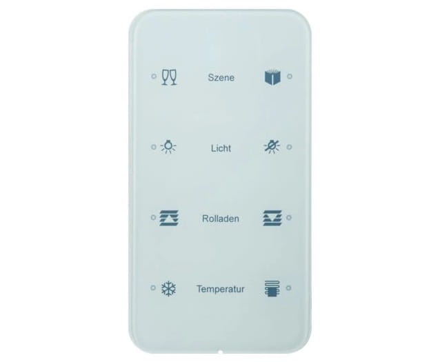 R.1 Sensor dotykowy 4-krotny konfigurowalny, szkło, biały 75144160 HAGER BERKER R.1