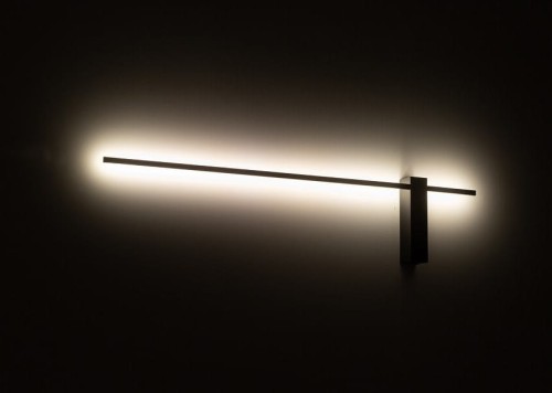 Lampa ścienna z włącznikiem MOTIVE LED M 10852 NOWODVORSKI Lighting 80cm 11W 4000K Loft oprawa oświetleniowa nowoczesny kinkiet dekoracyjny czarny czarna metalowy Inspiracje Premium