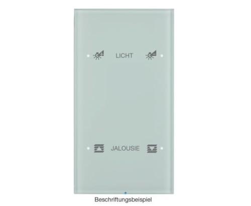 R.3 Sensor dotykowy 2-krotny konfigurowalny, szkło, biały 75142150 HAGER BERKER R.3