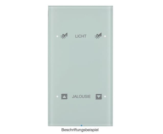 R.3 Sensor dotykowy 2-krotny konfigurowalny, szkło, biały 75142150 HAGER BERKER R.3