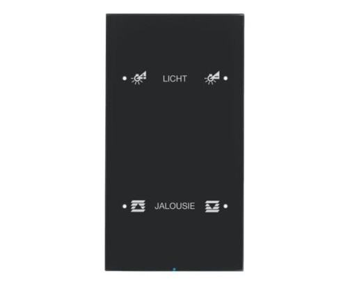 R.3 Sensor dotykowy 2-krotny konfigurowalny, szkło, czarny 75142155 HAGER BERKER R.3