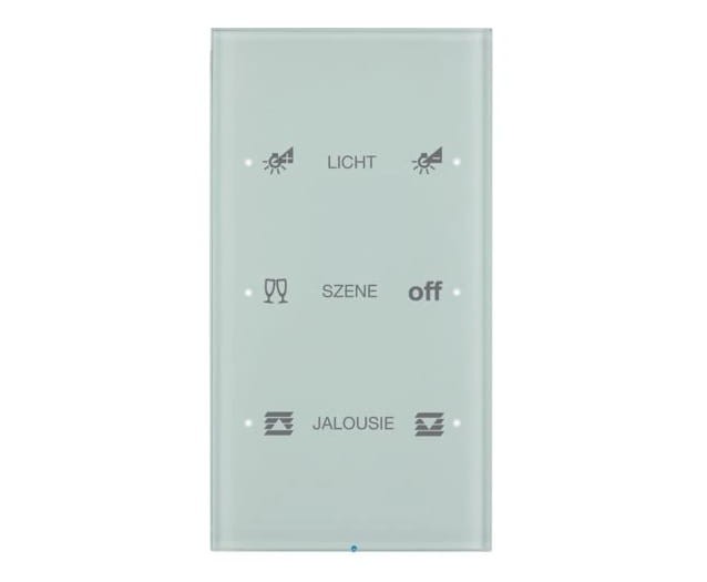 R.3 Sensor dotykowy 3-krotny konfigurowalny, szkło, biały 75143150 HAGER BERKER R.3