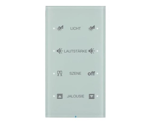 R.3 Sensor dotykowy 4-krotny konfigurowalny, szkło, biały 75144150 HAGER BERKER R.3