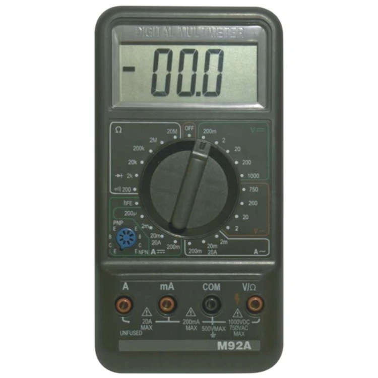 Multimetr miernik uniwersalny cyfrowy MD-220 M92A M2092 Emos wyświetlacz LCD