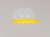 Lampa sufitowa wisząca Industrialna Loft HEMISPHERE SUPER S WHITE/GOLD 10701 NOWODVORSKI Lighting GX53 33cm oświetleniowa żyrandol nowoczesna metal do Kuchni Jadalni nad stół blat wyspę biało-złota biały satynowe złoto zwis Inspiracje Premium