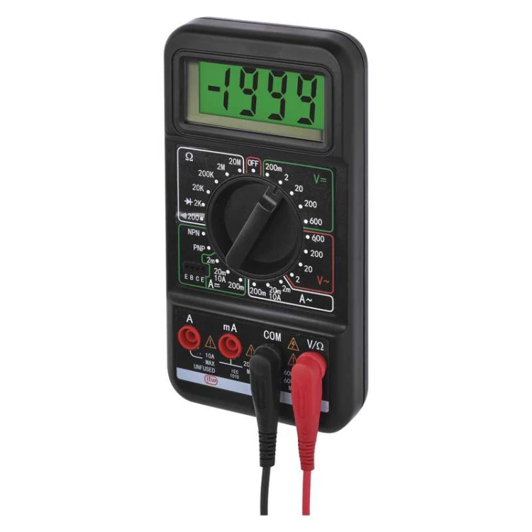 Multimetr miernik uniwersalny cyfrowy MD-220 M92A M2092 Emos wyświetlacz LCD