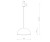 Lampa sufitowa wisząca Industrialna Loft HEMISPHERE SUPER S WHITE/GOLD 10701 NOWODVORSKI Lighting GX53 33cm oświetleniowa żyrandol nowoczesna metal do Kuchni Jadalni nad stół blat wyspę biało-złota biały satynowe złoto zwis Inspiracje Premium