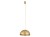 Lampa sufitowa wisząca Industrialna Loft HEMISPHERE SUPER S GOLD 10616 NOWODVORSKI Lighting GX53 33cm oświetleniowa żyrandol nowoczesna metal do Kuchni Jadalni nad stół blat wyspę złota satynowe złoto zwis Inspiracje Premium