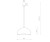 Lampa sufitowa wisząca Industrialna Loft HEMISPHERE SUPER S GOLD 10616 NOWODVORSKI Lighting GX53 33cm oświetleniowa żyrandol nowoczesna metal do Kuchni Jadalni nad stół blat wyspę złota satynowe złoto zwis Inspiracje Premium