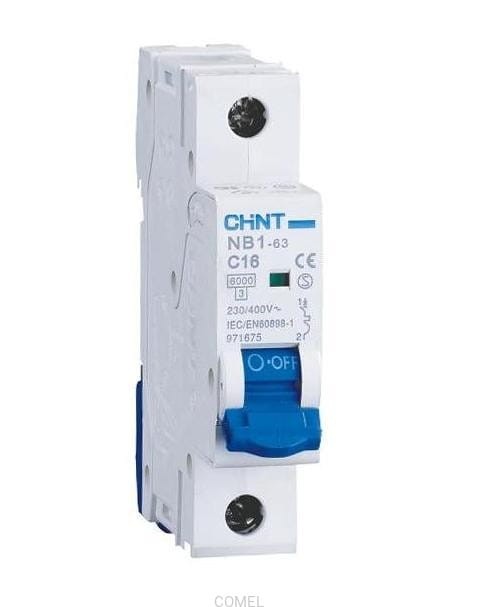 Wyłącznik nadmiarowo-prądowy NB1-63 C10A 1P 971337 Chint
