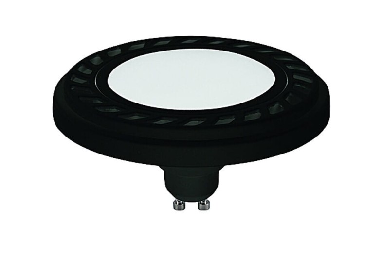 Żarówka Reflektor LED 9W GU10 ES111 BLACK 9342 NOWODVORSKI Lighting 3000K AR111 kąt świecenia 120° czarna barwa ciepła Inspiracje Premium
