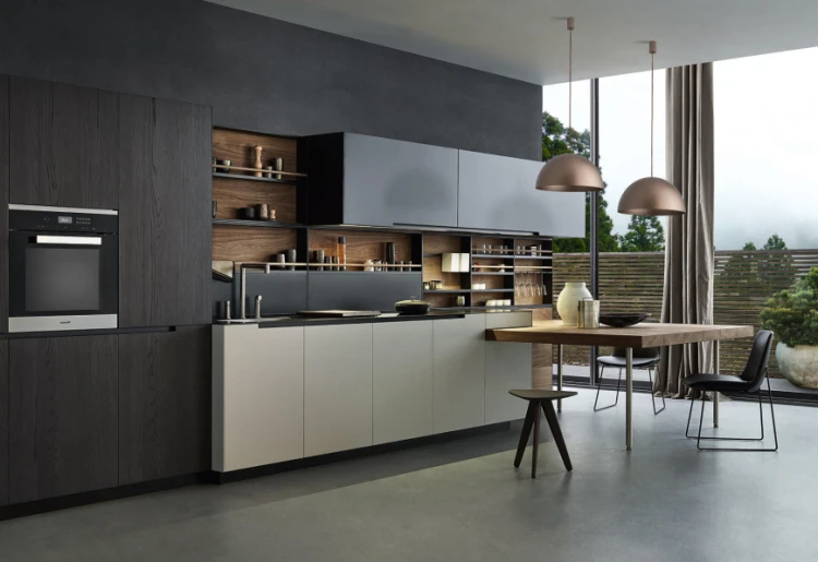 Lampa sufitowa wisząca Industrialna Loft HEMISPHERE SUPER S CHOCOLATE 10618 NOWODVORSKI Lighting GX53 33cm oświetleniowa żyrandol nowoczesna metal do Kuchni Jadalni nad stół blat wyspę czekoladowa satynowy czekoladowy zwis Inspiracje Premium