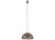 Lampa sufitowa wisząca Industrialna Loft HEMISPHERE SUPER S CHOCOLATE 10618 NOWODVORSKI Lighting GX53 33cm oświetleniowa żyrandol nowoczesna metal do Kuchni Jadalni nad stół blat wyspę czekoladowa satynowy czekoladowy zwis Inspiracje Premium