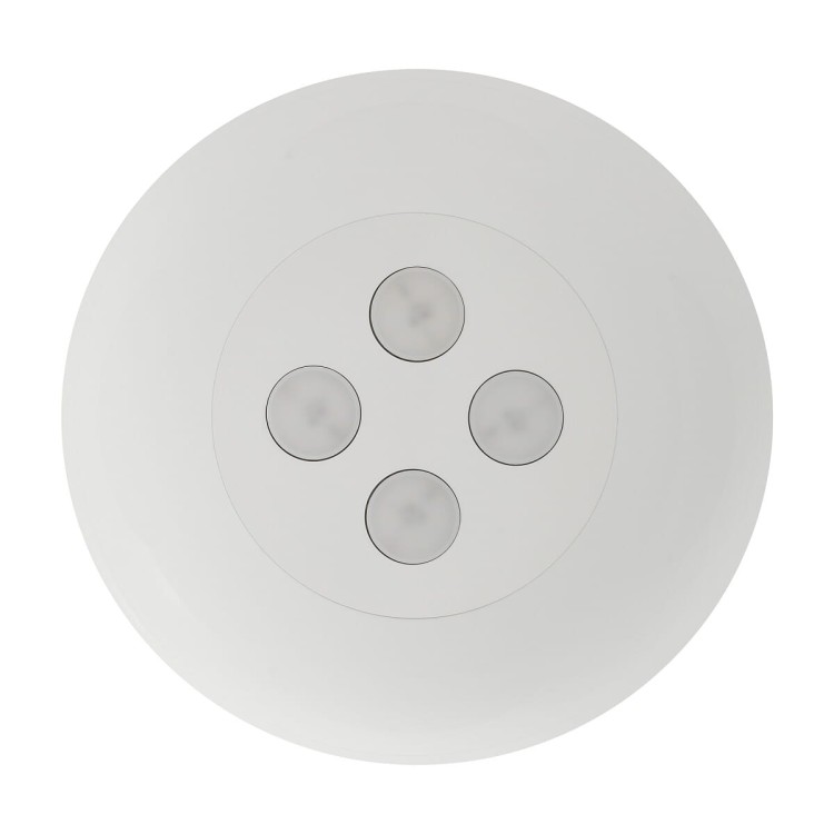 Lampa sufitowa wisząca Industrialna Loft HEMISPHERE SUPER L WHITE 10696 NOWODVORSKI Lighting 4x GX53 50cm oświetleniowa żyrandol nowoczesna metal do Kuchni Jadalni nad stół blat wyspę biała biały zwis Inspiracje Premium