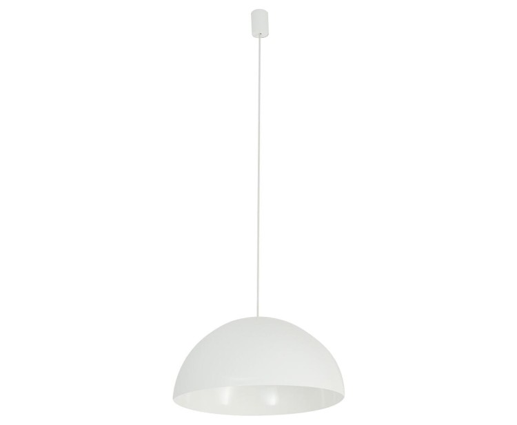 Lampa sufitowa wisząca Industrialna Loft HEMISPHERE SUPER L WHITE 10696 NOWODVORSKI Lighting 4x GX53 50cm oświetleniowa żyrandol nowoczesna metal do Kuchni Jadalni nad stół blat wyspę biała biały zwis Inspiracje Premium