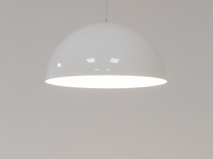 Lampa sufitowa wisząca Industrialna Loft HEMISPHERE SUPER L WHITE 10696 NOWODVORSKI Lighting 4x GX53 50cm oświetleniowa żyrandol nowoczesna metal do Kuchni Jadalni nad stół blat wyspę biała biały zwis Inspiracje Premium