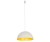 Lampa sufitowa wisząca Industrialna Loft HEMISPHERE SUPER L WHITE/GOLD 10700 NOWODVORSKI Lighting 4x GX53 50cm oświetleniowa żyrandol nowoczesna metal do Kuchni Jadalni nad stół blat wyspę biało-złota biały złoty zwis Inspiracje Premium