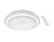 Plafoniera Plafon Łazienkowy GLORIA LED C 48W IP44 03727 Struhm Ideus z Pilotem 50cm do łazienki sypialni korytarza jadalni oprawa lampa sufitowa biały srebrny