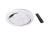 Plafoniera Plafon Łazienkowy DROPS LED C 24W IP44 03865 Struhm Ideus z Pilotem 39cm do łazienki sypialni korytarza jadalni oprawa lampa sufitowa biały srebrny