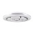 Plafoniera Plafon Łazienkowy DROPS LED C 24W IP44 03865 Struhm Ideus z Pilotem 39cm do łazienki sypialni korytarza jadalni oprawa lampa sufitowa biały srebrny