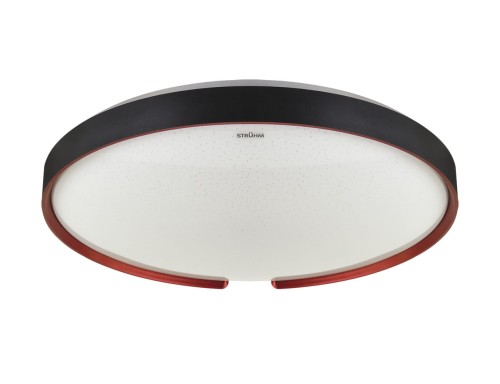 Plafoniera Plafon Łazienkowy ESPERANTO LED C SMART 24W IP44 04076 Struhm Ideus Tuya 40cm do łazienki sypialni korytarza jadalni oprawa lampa sufitowa czarny czarna sterowana telefonem smartfonem Google Home