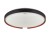 Plafoniera Plafon Łazienkowy ESPERANTO LED C SMART 24W IP44 04076 Struhm Ideus Tuya 40cm do łazienki sypialni korytarza jadalni oprawa lampa sufitowa czarny czarna sterowana telefonem smartfonem Google Home