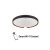 Plafoniera Plafon Łazienkowy ESPERANTO LED C SMART 24W IP44 04076 Struhm Ideus Tuya 40cm do łazienki sypialni korytarza jadalni oprawa lampa sufitowa czarny czarna sterowana telefonem smartfonem Google Home