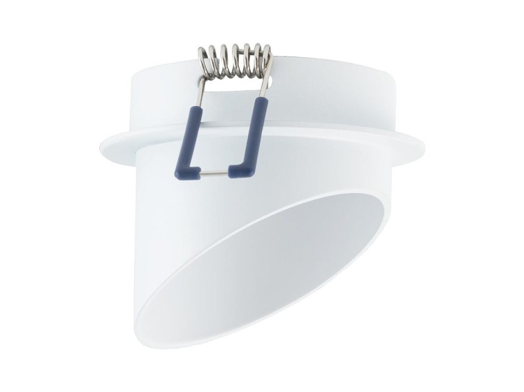 Lampa sufitowa podtynkowa 7,5cm SOLTA WHITE 10492 NOWODVORSKI Lighting 1x GU10 Spot oświetleniowa nowoczesna sufitowa metal biała do regipsu Inspiracje Premium