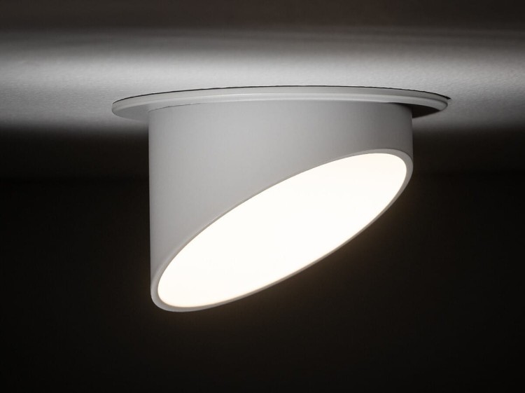 Lampa sufitowa podtynkowa 7,5cm SOLTA WHITE 10492 NOWODVORSKI Lighting 1x GU10 Spot oświetleniowa nowoczesna sufitowa metal biała do regipsu Inspiracje Premium