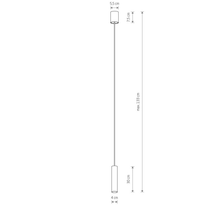 Lampa sufitowa wisząca Industrialna Loft FOURTY M SILK GRAY 10902 NOWODVORSKI Lighting GU10 R35 oświetleniowa żyrandol nowoczesna metal do Kuchni Jadalni nad stół blat wyspę szara szary zwis Inspiracje Premium