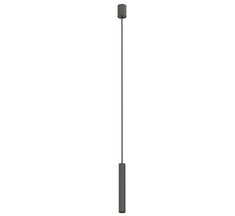 Lampa sufitowa wisząca Industrialna Loft FOURTY M GRAY 10903 NOWODVORSKI Lighting GU10 R35 oświetleniowa żyrandol nowoczesna metal do Kuchni Jadalni nad stół blat wyspę szara szary zwis Inspiracje Premium