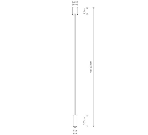 Lampa sufitowa wisząca Industrialna Loft FOURTY UMBRA GRAY S 10901 NOWODVORSKI Lighting GU10 R35 oświetleniowa żyrandol nowoczesna metal do Kuchni Jadalni nad stół blat wyspę szara szary zwis Inspiracje Premium