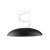 Lampa sufitowa wisząca Industrialna Loft CANOE BLACK GOLD V 7926 NOWODVORSKI Lighting E27 x5 oświetleniowa żyrandol nowoczesna do Kuchni Jadalni nad stół blat wyspę czarno-złota zwis Inspiracje Premium
