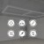 Narożnik Łącznik krzyżowy X Oprawa krzyżowa liniowa sufitowa biurowa RAGGIO Led-Pol ORO-RAGGIO-WHITE-LED-X-CONNECT ORO18047 Loft nowoczesna lampa sufitowa oświetleniowa aluminiowa ze zintegrowanym źródłem światła biała biały Inspiracje Premium