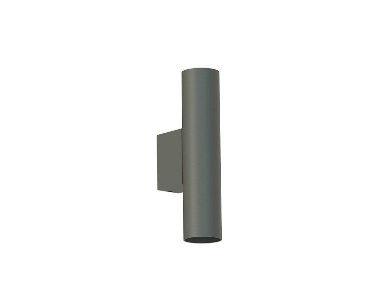 Lampa ścienna Industrialna Loft FOURTY WALL UMBRA GRAY M 10891 NOWODVORSKI Lighting 2xGU10 R35 18 cm oprawa oświetleniowa  kinkiet nowoczesna metal szary szara Inspiracje Premium