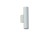 Lampa ścienna Industrialna Loft FOURTY WALL SILK GRAY M 10890 NOWODVORSKI Lighting 2xGU10 R35 18 cm oprawa oświetleniowa  kinkiet nowoczesna metal szary szara Inspiracje Premium