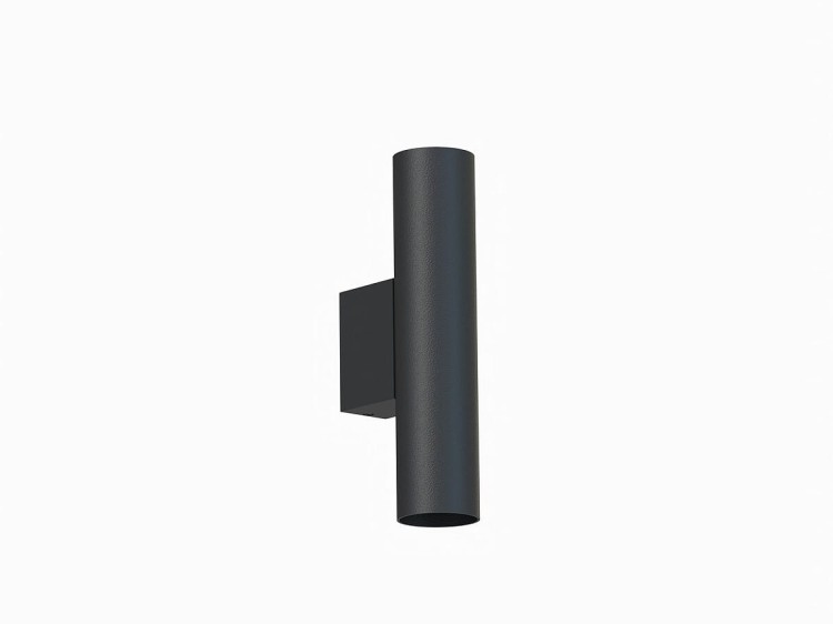 Lampa ścienna Industrialna Loft FOURTY WALL BLACK M 10753 NOWODVORSKI Lighting 2xGU10 R35 18 cm oprawa oświetleniowa  kinkiet nowoczesna metal czarny czarna Inspiracje Premium