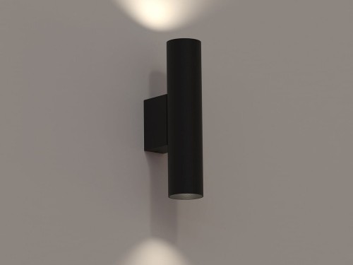 Lampa ścienna Industrialna Loft FOURTY WALL BLACK M 10753 NOWODVORSKI Lighting 2xGU10 R35 18 cm oprawa oświetleniowa  kinkiet nowoczesna metal czarny czarna Inspiracje Premium
