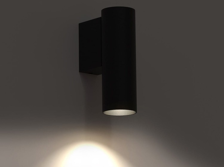 Lampa ścienna Industrialna Loft FOURTY WALL BLACK S 10747 NOWODVORSKI Lighting GU10 R35 12 cm oprawa oświetleniowa kinkiet nowoczesna metal czarny czarna Inspiracje Premium