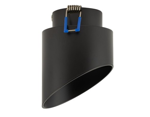 Lampa sufitowa podtynkowa HVAR CG BLACK 10487 NOWODVORSKI Lighting GX53 8,5 cm Spot oświetleniowa nowoczesna sufitowa metal czarna do regipsu Inspiracje Premium