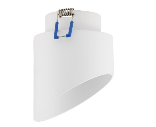 Lampa sufitowa podtynkowa HVAR CG WHITE 10488 NOWODVORSKI Lighting GX53 8,5 cm Spot oświetleniowa nowoczesna sufitowa metal biała do regipsu Inspiracje Premium