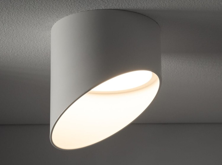 Lampa sufitowa podtynkowa HVAR CG WHITE 10488 NOWODVORSKI Lighting GX53 8,5 cm Spot oświetleniowa nowoczesna sufitowa metal biała do regipsu Inspiracje Premium