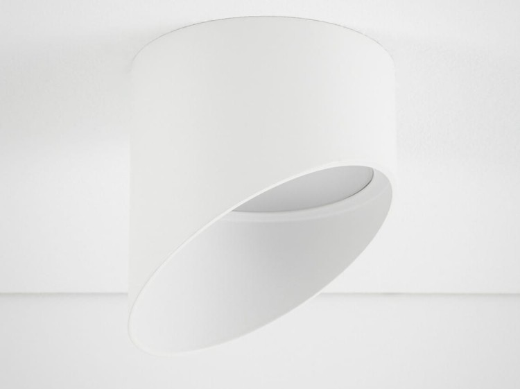 Lampa sufitowa podtynkowa HVAR CG WHITE 10488 NOWODVORSKI Lighting GX53 8,5 cm Spot oświetleniowa nowoczesna sufitowa metal biała do regipsu Inspiracje Premium