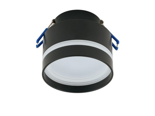 Lampa sufitowa podtynkowa MURTER CG BLACK 10489 NOWODVORSKI Lighting GX53 8,5 cm Spot oświetleniowa nowoczesna sufitowa metal czarna do regipsu Inspiracje Premium