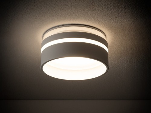 Lampa sufitowa podtynkowa MLJET CG WHITE 10494 NOWODVORSKI Lighting GU10 8 cm Spot oświetleniowa nowoczesna sufitowa metal biała do regipsu Inspiracje Premium