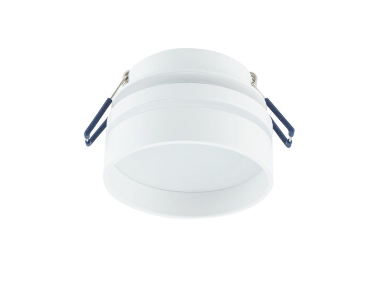 Lampa sufitowa podtynkowa MLJET CG WHITE 10494 NOWODVORSKI Lighting GU10 8 cm Spot oświetleniowa nowoczesna sufitowa metal biała do regipsu Inspiracje Premium