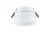 Lampa sufitowa podtynkowa MLJET CG WHITE 10494 NOWODVORSKI Lighting GU10 8 cm Spot oświetleniowa nowoczesna sufitowa metal biała do regipsu Inspiracje Premium