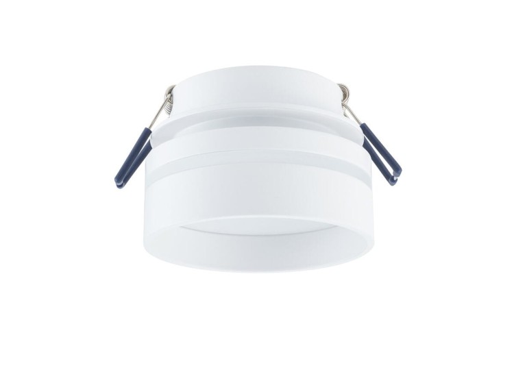 Lampa sufitowa podtynkowa MLJET CG WHITE 10494 NOWODVORSKI Lighting GU10 8 cm Spot oświetleniowa nowoczesna sufitowa metal biała do regipsu Inspiracje Premium