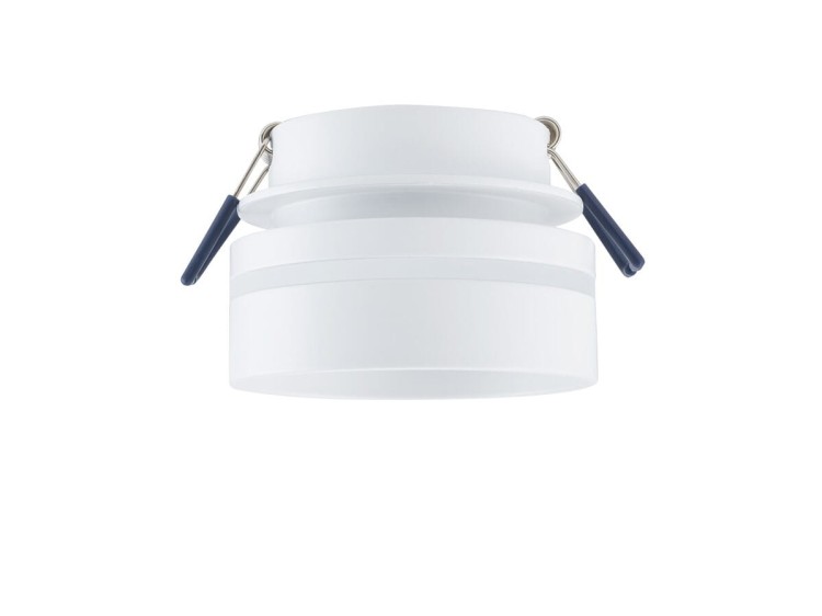 Lampa sufitowa podtynkowa MLJET CG WHITE 10494 NOWODVORSKI Lighting GU10 8 cm Spot oświetleniowa nowoczesna sufitowa metal biała do regipsu Inspiracje Premium